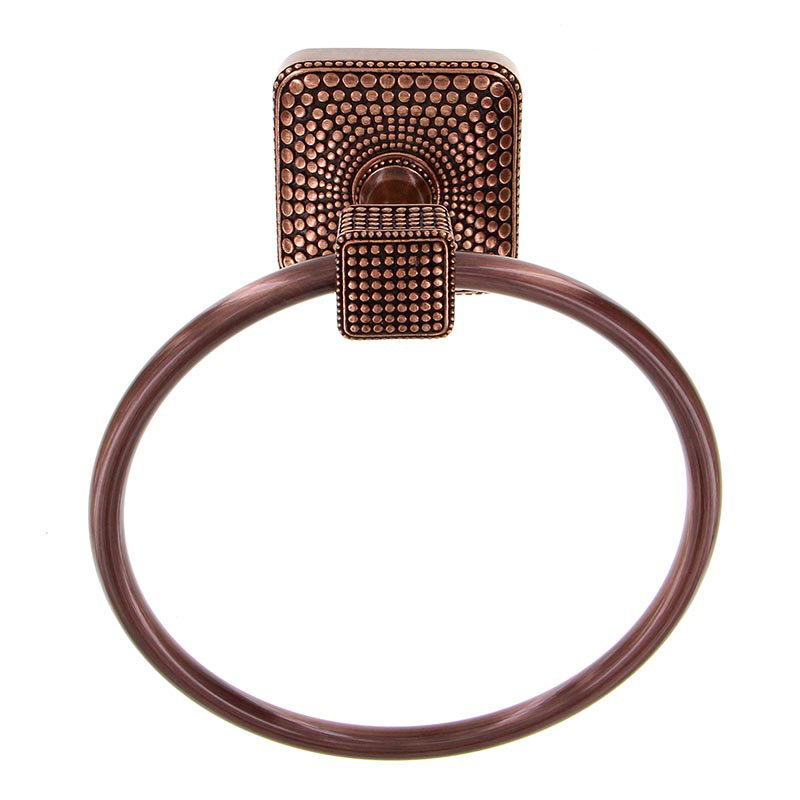 Tiziano Wall Mounted Towel Ring, Antique Copper
