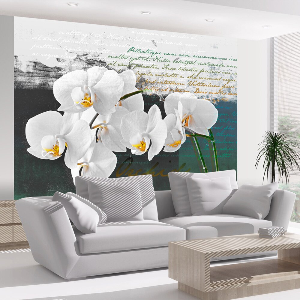 Tapete Orchidee - die Inspiration eines Dichters 1,54 m x 200 cm