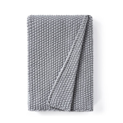 Chunky Knit Throw Blanket