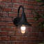 Redman Black Outdoor Barn Light