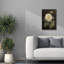 «Heirloom White Rose On Black» par Danhui Nai, art mural sur toile-1316715662