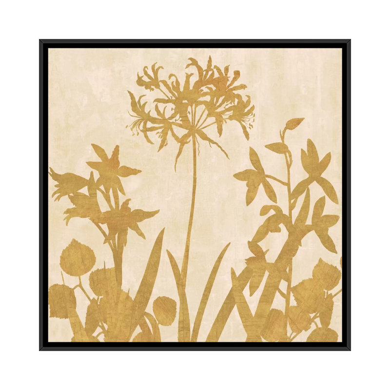 « i », impression sur toile Reflections, H 26 po x l 26 po x P 1,5 po, Toile avec cadre noir, Pas de tapis