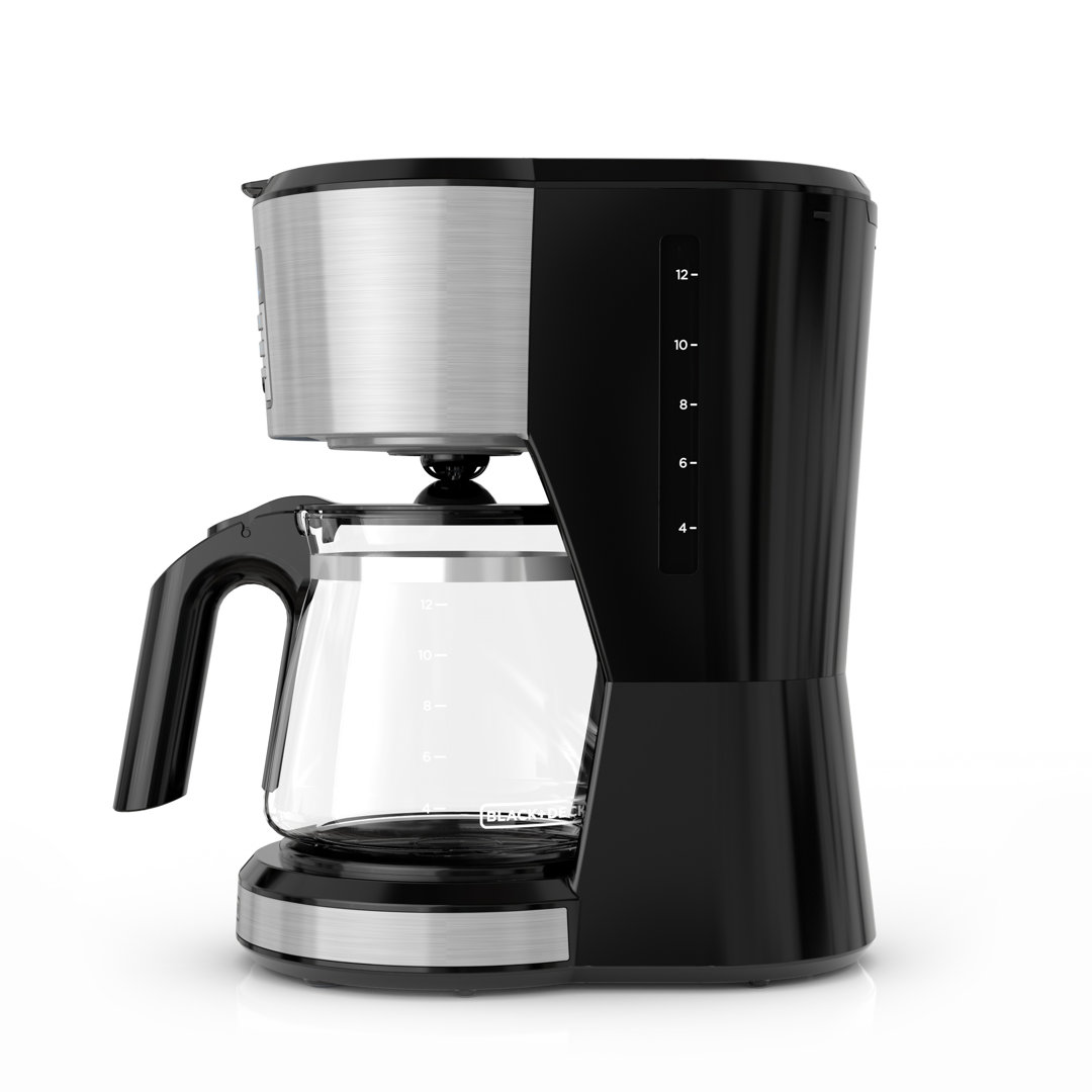 Black+decker 12-cup Coffeemaker, Programmable, Exclusive Vortextm Technology BLACK+DECKER