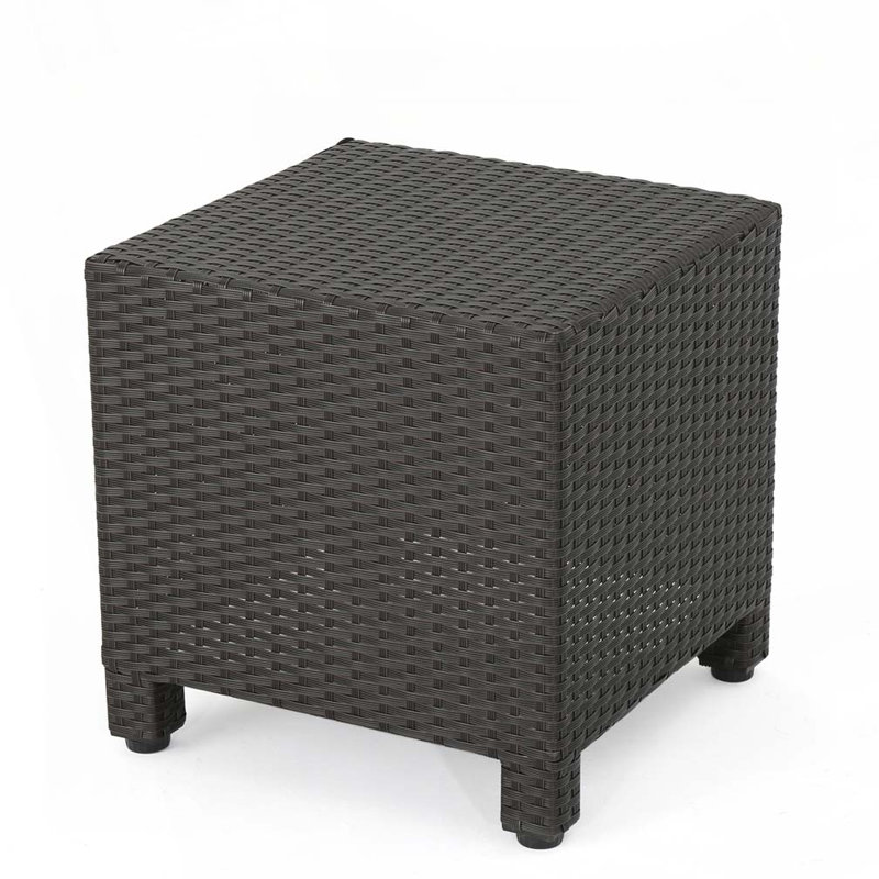 Outdoor Wicker Rattan Side Table