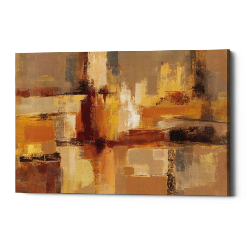 'Sandcastles' by Silvia Vassileva, Canvas Wall Art, 12" H x 18" W x 0.75" D