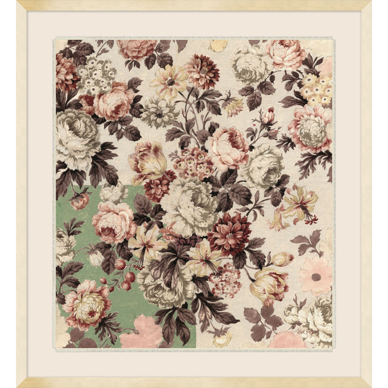 Tea Roses Tapestry Print by Lillian August