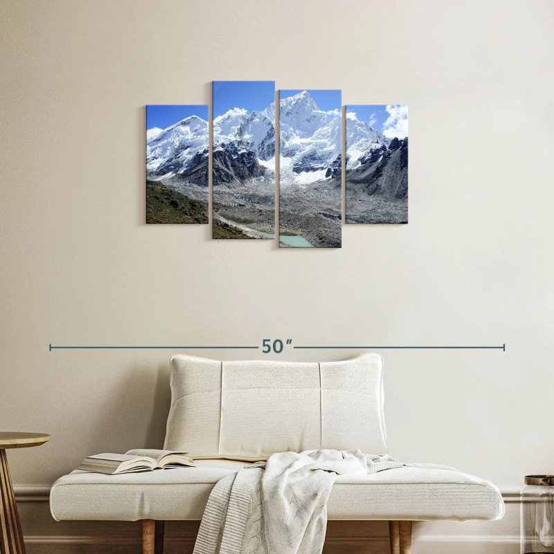 Alvord Mount Everest Base Camp, 22" H x 36" W