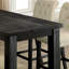 Adler 5-Piece Counter Height Trestle Dining Set