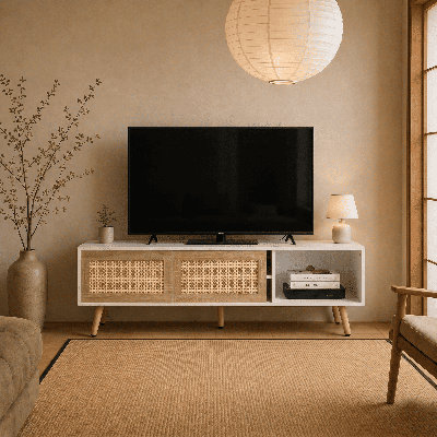 Meuble télé 55 po Meshoppen
