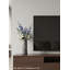  Vase en céramique texturé gris pierre, vase à fleurs minimaliste moderne, vases décoratifs pour table, tablette ou manteau de cheminée, 4,5 po de diamètre et 11 po de hauteur, paquet de 8