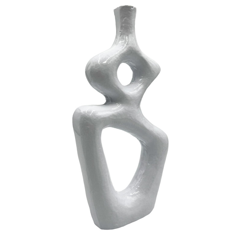 Vase de table Keyly, Blanc