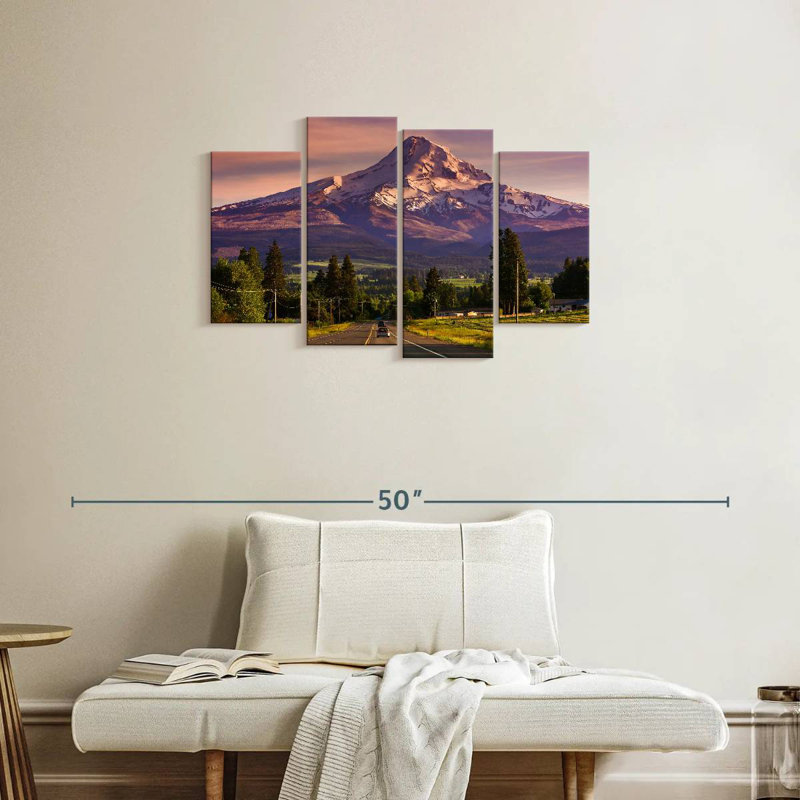 Alvord Road To Mount Hood, H 22 po x l 36 po