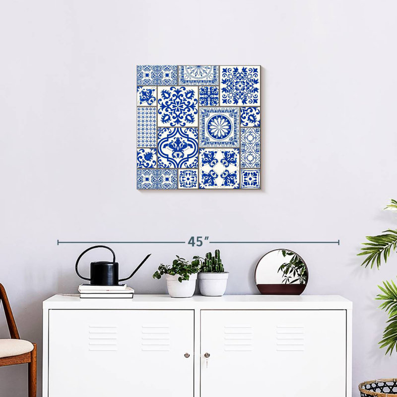 Kerner Blue Majolica Tiles