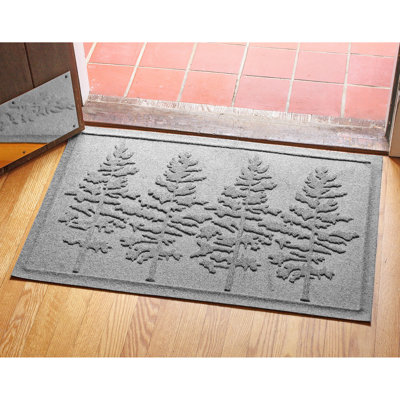 WaterHog Fir Forest 23 in. x 35 in. Indoor Outdoor Doormat