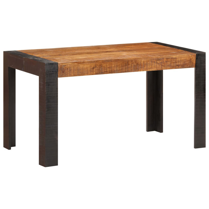 Breck Dining Table, 76cm H x 140cm L x 70cm W, Brown