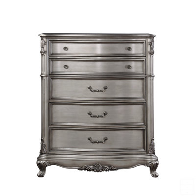 Commode à finition platine antique