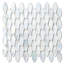 Cotton 7/8" x 7/8" Domes Glass Mosaic
