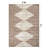 Beige Brown Geometric Stripe Area Rug-24448617