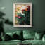 «Chrysanthemums in the Garden», reproduction d'un seul cadre photo sur toile-88101707