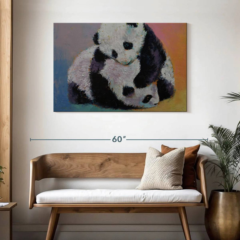 Brampt Baby Panda Rumble, 30" H x 45" W