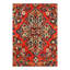 Mehr Oriental Area Rug in Rust