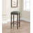Arlita Upholstered Counter Stool with Solid Wood Frame-1721697487