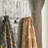 3-In-1 Entryway Hall Tree with Storage Bench, Coat Rack with Five Hooks and Shoe Storage, Distressed White