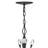 Eve 6 - Light Steel Dimmable Empire Chandelier