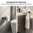 6-Piece Bathroom Hardware Set in Matte Black-100351490