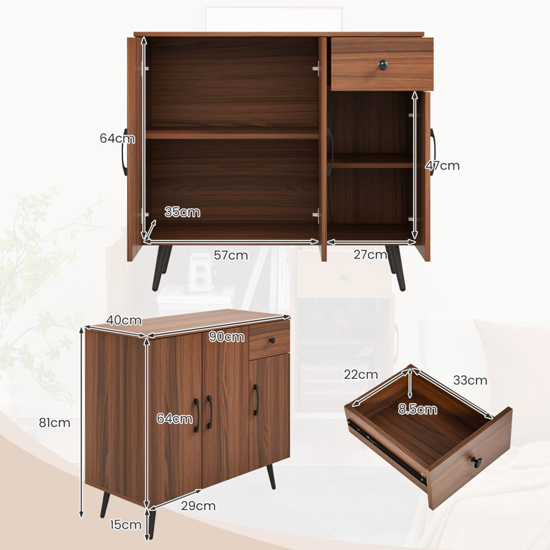 Metal Accent Cabinet