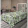 Drap plat à motif floral bohème Ambesonne