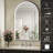 LED Bathroom Mirror with Lights, Arched Lighted Vanity Mirror with Anti-Fog, 3 Colors Temperature, Memory Function,Dimmable-926153685-926153687