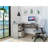 Raleigh L-Shaped Desk, Two Drawers, One Shelf, CPU Storage-1140543271