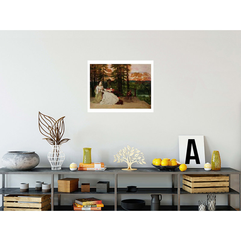 Woman of FrankfurtGustave Courbet Giclee Print, 22" H x 28" W