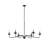 6-Light   Metal Chandelier