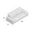 White Sofa with Adjustable Headrest in Genuine Leather-199537571