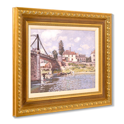 Reproduction encadrée sur bois