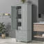 Armoire haute avec 2 tiroirs Botond-1888278441