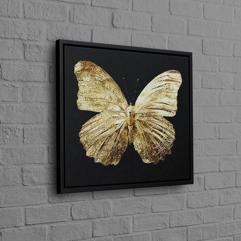 Butterfly Canvas For Luxurious Home Decor And Personalized Wall Hanging Gift for Baby, 20 cm H x 20 cm W