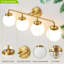 Éclairage pour meuble-lavabo à intensité variable Jaxon, ampoules non incluses-87601257-94815279