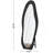 Full Length Mirror,Floor Mirror/ Wall Mirror, Flannel Wrapped Wooden Frame Floor Mirror, Irregular Wavy Mirror Standing/Halling Large Wall Mirror For Bedroom,Living Room, Dressing Room-2040925936