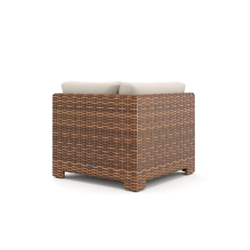 Nico Outdoor Corner Wedge Lounge Chair