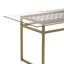 Metal Base Dining Table