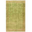 Tapis intérieur de la laine 5 pi 2 po x 8 pi 2 po noué la à la main one-of-kind Overdyed