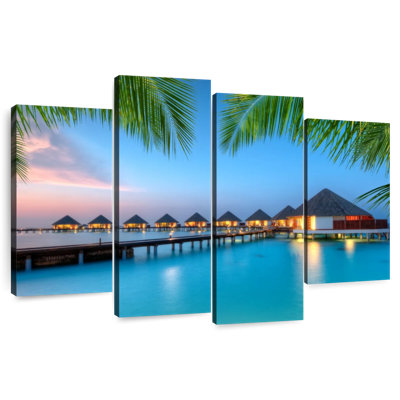 Maldives water bungalows Aletra