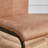 Set of Modern Faux Leather Cantilever Dining Chairs with Vertical Stitching and Metal Base-136959944-129682610-129682607