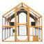 Grand enclos extérieur pour poulailler 110 po-2062101192-2062101199