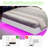 Floating bedstead double bed with RGB LED light, upholstered bedstead double bed with headboard, solid wood Flat noodles support, no spring, no noise, easy to assemble-1768288757-1768288715