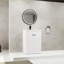 Meuble-lavabo autoportant 24 po avec lavabo en résine et 2 portes d'armoire à fermeture douce-943183534-943183532