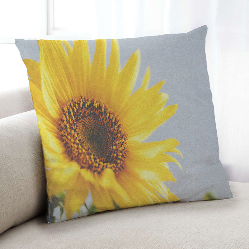 Coussin décoratif Color Focus jaune 98, Synthétique
